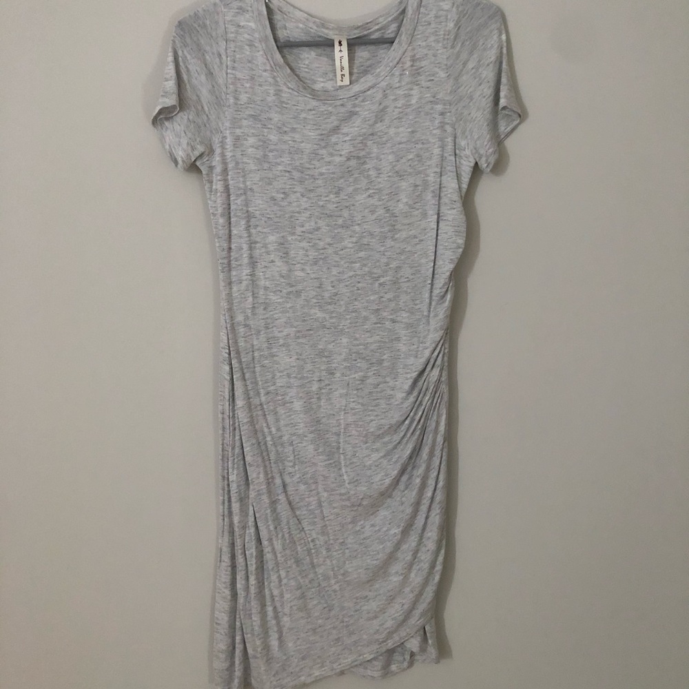 Grey t shirt dress